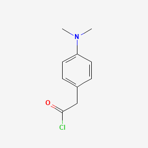 molecular formula C10H12ClNO B3041874 2-(4-(Dimethylamino)phenyl)acetyl chloride CAS No. 39889-72-0