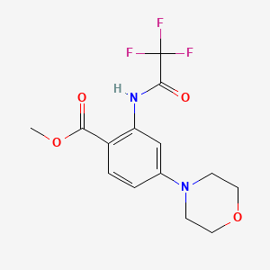 Methyl 4-Morpholino-2-(trifluoroacetamido)benzoate