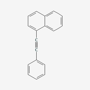 molecular formula C18H12 B3041897 1-(苯乙炔基)萘 CAS No. 4044-57-9