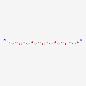 molecular formula C14H24N2O5 B3041917 Bis-Cyano-PEG5 CAS No. 41263-79-0