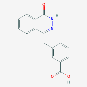 molecular formula C16H12N2O3 B3041930 3-((4-氧代-3,4-二氢酞嗪-1-基)甲基)苯甲酸 CAS No. 420846-72-6