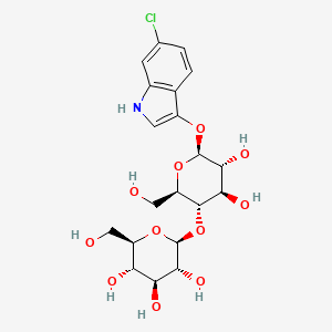 molecular formula C20H26ClNO11 B3041937 6-氯-3-吲哚甲基-β-D-纤维二糖苷 CAS No. 425427-87-8