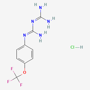 1-[4-(Trifluoromethoxy)phenyl]biguanide hydrochloride