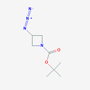 molecular formula C8H14N4O2 B3041943 Tert-butyl 3-azidoazetidine-1-carboxylate CAS No. 429672-02-6