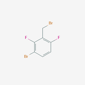 molecular formula C7H4Br2F2 B3041954 1-溴-3-(溴甲基)-2,4-二氟苯 CAS No. 438050-04-5