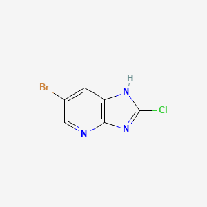 6-Bromo-2-chloro-3H-imidazo[4,5-b]pyridine