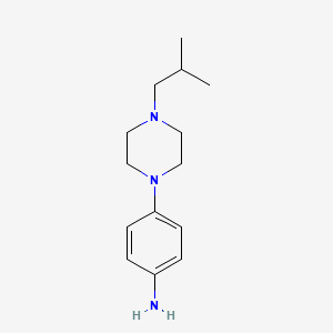 4-(4-Isobutylpiperazin-1-yl)aniline