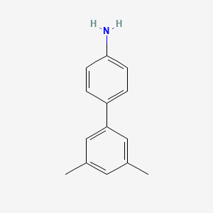 molecular formula C14H15N B3041967 4-(3,5-Dimethylphenyl)aniline CAS No. 444143-44-6