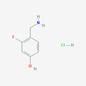 4-(Aminomethyl)-3-fluorophenol hydrochloride