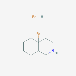 molecular formula C9H17Br2N B3041981 4a-Bromoperhydroisoquinoline hydrobromide CAS No. 4479-54-3