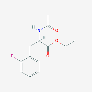 molecular formula C13H16FNO3 B3041998 Ac-dl-phe(2-f)-oet CAS No. 457654-50-1