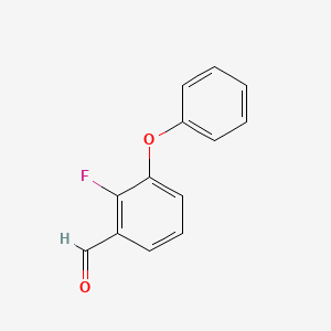 molecular formula C13H9FO2 B3042012 2-Fluoro-3-phenoxybenzaldehyde CAS No. 467457-62-1
