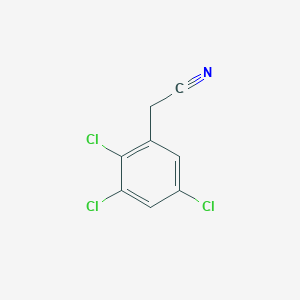 molecular formula C8H4Cl3N B3042013 2-(2,3,5-三氯苯基)乙腈 CAS No. 4681-16-7