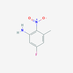 molecular formula C7H7FN2O2 B3042016 5-氟-3-甲基-2-硝基苯胺 CAS No. 468741-19-7