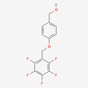 4-(2,3,4,5,6-Pentafluorobenzyloxy)benzyl alcohol