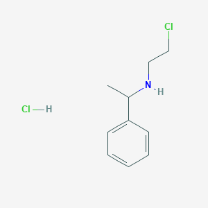 molecular formula C10H15Cl2N B3042025 2-Chloro-N-(1-phenylethyl)ethylamine hydrochloride CAS No. 474267-46-4