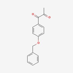 molecular formula C16H14O3 B3042034 1-(4-Benzyloxyphenyl)propane-1,2-dione CAS No. 477708-46-6