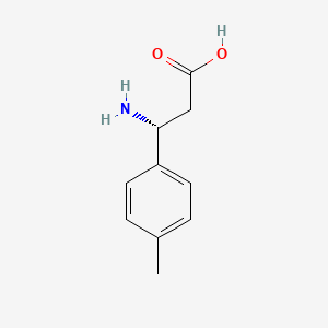 molecular formula C10H13NO2 B3042050 (r)-3-(p-Methylphenyl)-beta-alanine CAS No. 479064-87-4