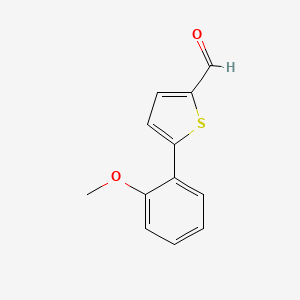 molecular formula C12H10O2S B3042051 5-(2-甲氧基苯基)噻吩-2-甲醛 CAS No. 479243-27-1