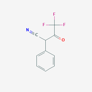 molecular formula C10H6F3NO B3042064 2-苯基-2-(三氟乙酰基)乙腈 CAS No. 492-16-0