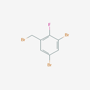 molecular formula C7H4Br3F B3042080 3,5-Dibromo-2-fluorobenzyl bromide CAS No. 497181-28-9
