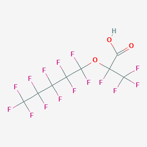 2,3,3,3-tetrafluoro-2-(1,1,2,2,3,3,4,4,5,5,5-undecafluoropentoxy)propanoic Acid