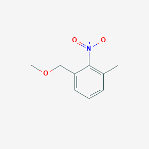 molecular formula C9H11NO3 B3042111 1-(Methoxymethyl)-3-methyl-2-nitrobenzene CAS No. 507455-94-9