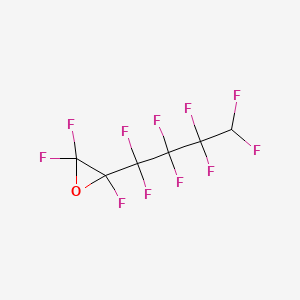 molecular formula C6HF11O B3042113 (4H-Octafluorobutyl)trifluorooxirane CAS No. 50838-66-9