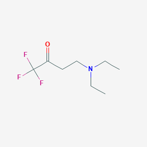 molecular formula C8H14F3NO B3042117 4-(Diethylamino)-1,1,1-trifluorobutan-2-one CAS No. 510768-11-3