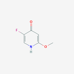molecular formula C6H6FNO2 B3042125 5-氟-2-甲氧基吡啶-4-醇 CAS No. 51173-14-9
