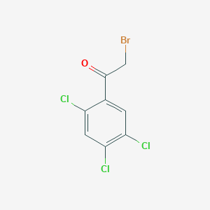 molecular formula C8H4BrCl3O B3042134 2-溴-1-(2,4,5-三氯苯基)乙酮 CAS No. 51488-85-8
