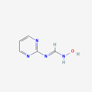 N-Hydroxy-N'-2-pyrimidinylimidoformamide