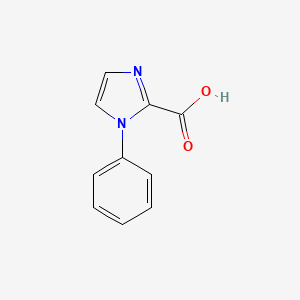 molecular formula C10H8N2O2 B3042142 1-phenyl-1H-imidazole-2-carboxylic acid CAS No. 516492-57-2