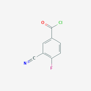 3-Cyano-4-fluorobenzoyl chloride