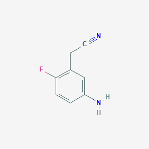 (5-Amino-2-fluoro-phenyl)-acetonitrile