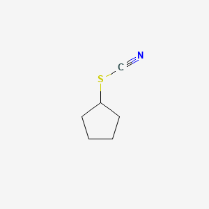 molecular formula C6H9NS B3042180 Cyclopentanethiocyanate CAS No. 5263-57-0