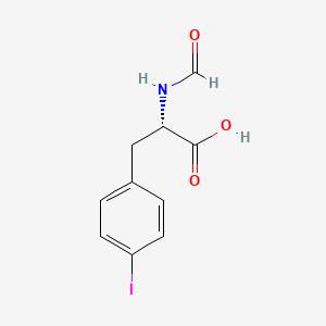 molecular formula C10H10INO3 B3042181 N-Formyl-4-iodo-L-phenylalanine CAS No. 52721-77-4