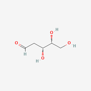 molecular formula C5H10O4 B3042202 (3R,4R)-3,4,5-trihydroxypentanal CAS No. 5284-18-4