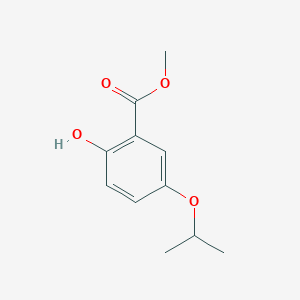 molecular formula C11H14O4 B3042215 2-羟基-5-(丙-2-基氧基)苯甲酸甲酯 CAS No. 53434-14-3