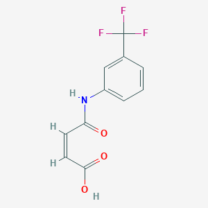 molecular formula C11H8F3NO3 B3042219 (2Z)-4-氧代-4-{[3-(三氟甲基)苯基]氨基}丁-2-烯酸 CAS No. 53616-18-5