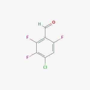 molecular formula C7H2ClF3O B3042223 4-Chloro-2,3,6-trifluorobenzaldehyde CAS No. 537033-61-7