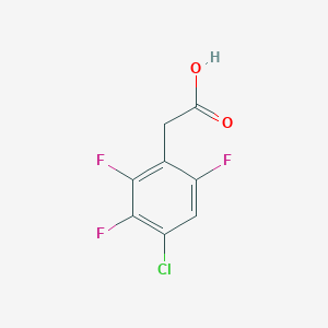 2-(4-Chloro-2,3,6-trifluorophenyl)acetic acid