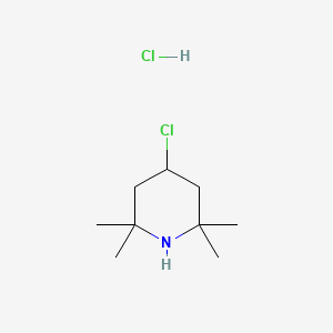 molecular formula C9H19Cl2N B3042248 4-Chloro-2,2,6,6-tetramethylpiperidine hydrochloride CAS No. 5382-35-4