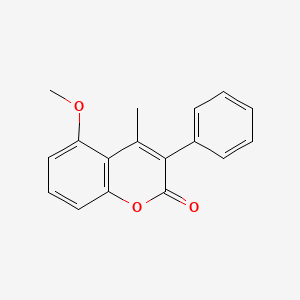 5-Methoxy-4-methyl-3-phenylcoumarin