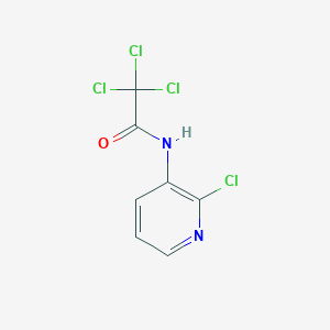 2,2,2-trichloro-N-(2-chloropyridin-3-yl)acetamide