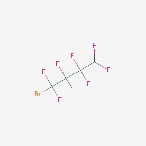 molecular formula C4HBrF8 B3042294 1-溴-1,1,2,2,3,3,4,4-八氟丁烷 CAS No. 558-86-1