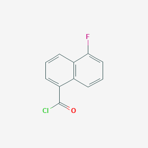 molecular formula C11H6ClFO B3042321 5-氟-1-萘甲酰氯 CAS No. 56886-73-8
