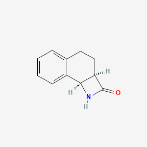 molecular formula C11H11NO B3042323 4,5-苯并-顺式-7-氮杂双环[4.2.0]辛-8-酮 CAS No. 5691-27-0