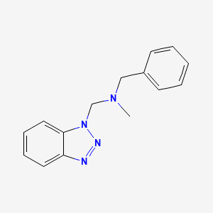 B3042337 N-Benzyl-N-methyl-1H-benzotriazole-1-methanamine CAS No. 57684-27-2