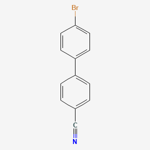 molecular formula C13H8BrN B3042339 4'-bromo-[1,1'-Biphenyl]-4-carbonitrile CAS No. 57774-35-3